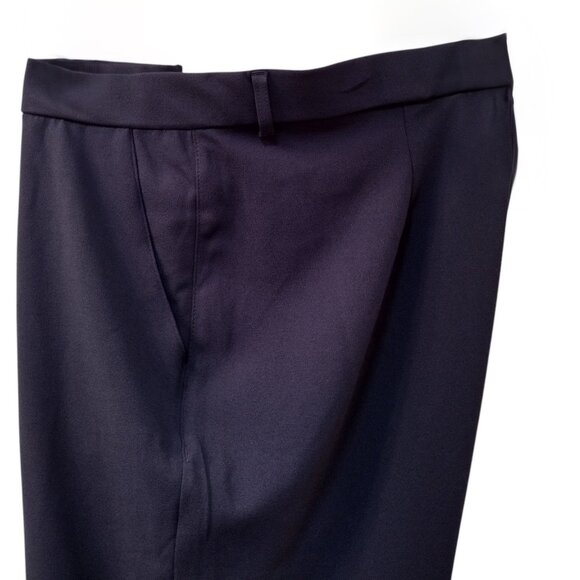 Christian Siriano Pull-on Belted Pants w/Pockets, Size 2X, Medieval Blue - Picture 5 of 8